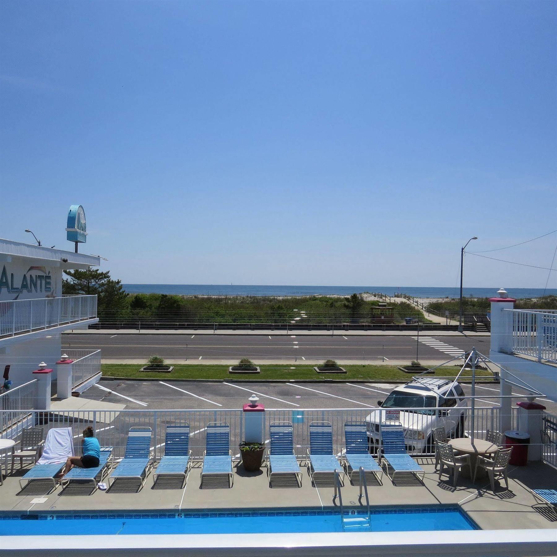 Alante Oceanfront Motor Hotel North Wildwood Bagian luar foto